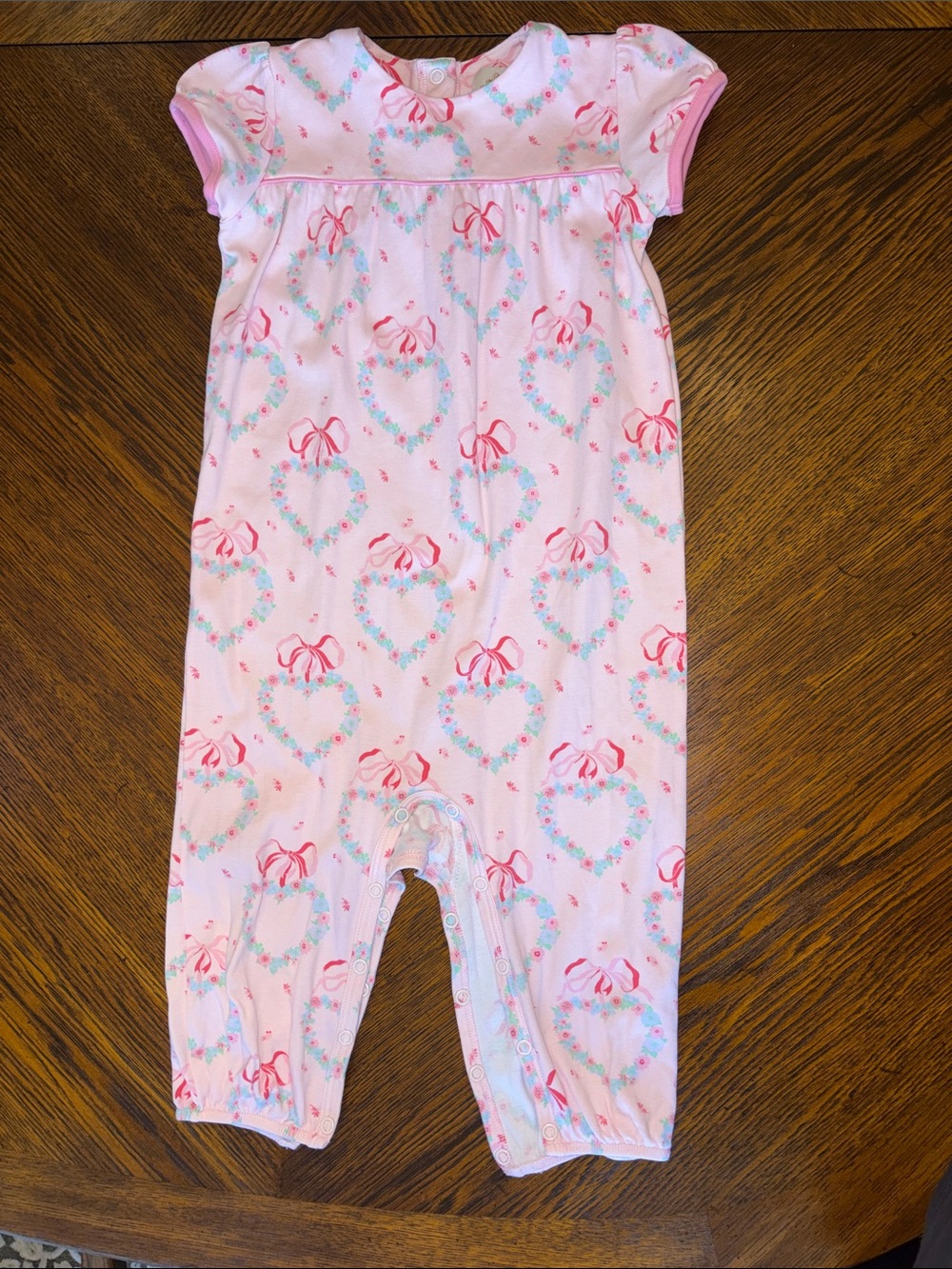 The Beaufort Bonnet Company pink Romper